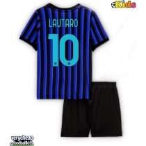 Inter Milan Lautaro Martinez #10 Replica Home Minikit 2025-26 Short Sleeve (+ pants)